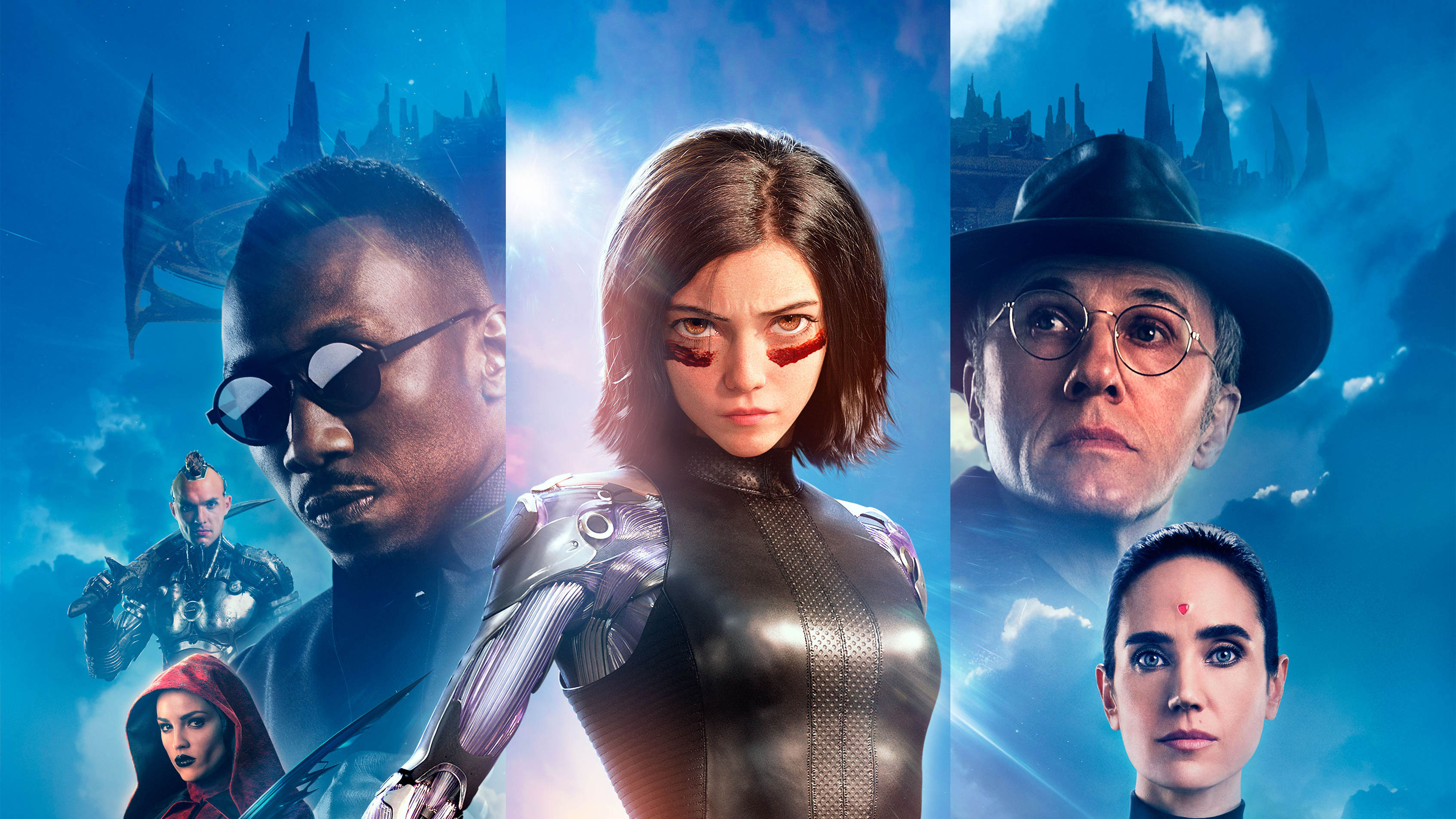 Alita Battle Angel 4k Wallpaper HD Movies