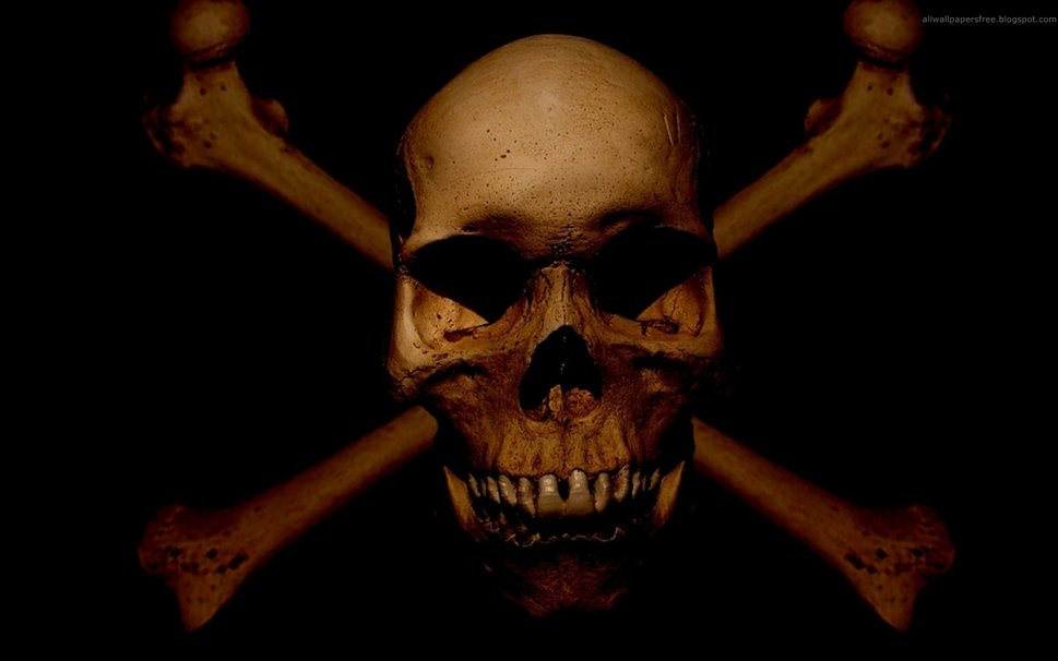 Skulls And Bones Wallpaper Skull