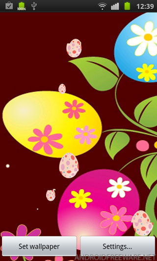 Center In Easter Live Wallpaper Pro Screenshots