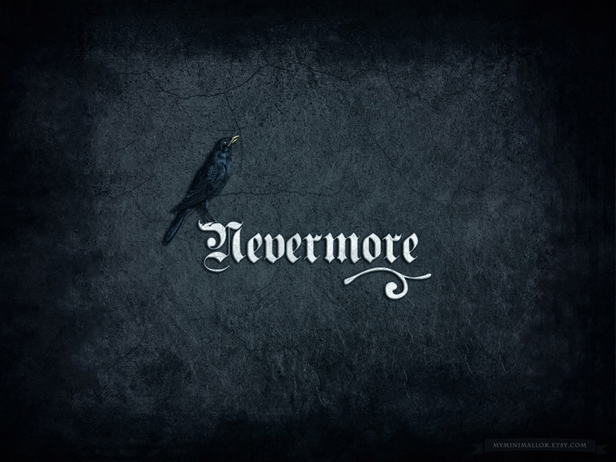 Nevermore Wallpaper By Calliope00