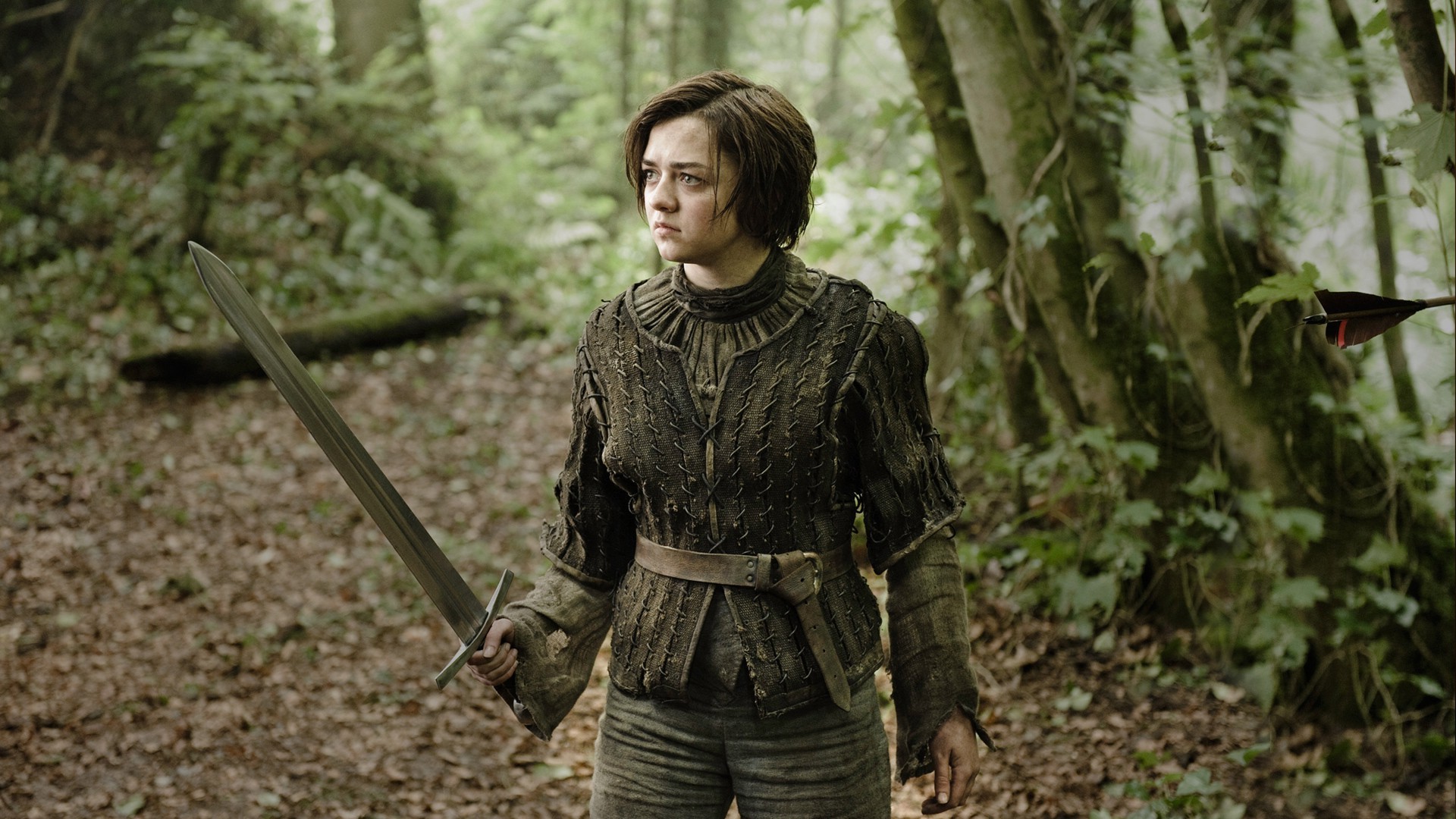 Maisie Williams Game Of Thrones Season HD Wallpaper Background