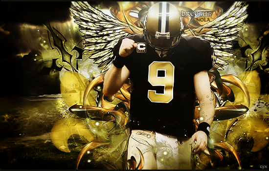 Drew Brees By Cajunfx