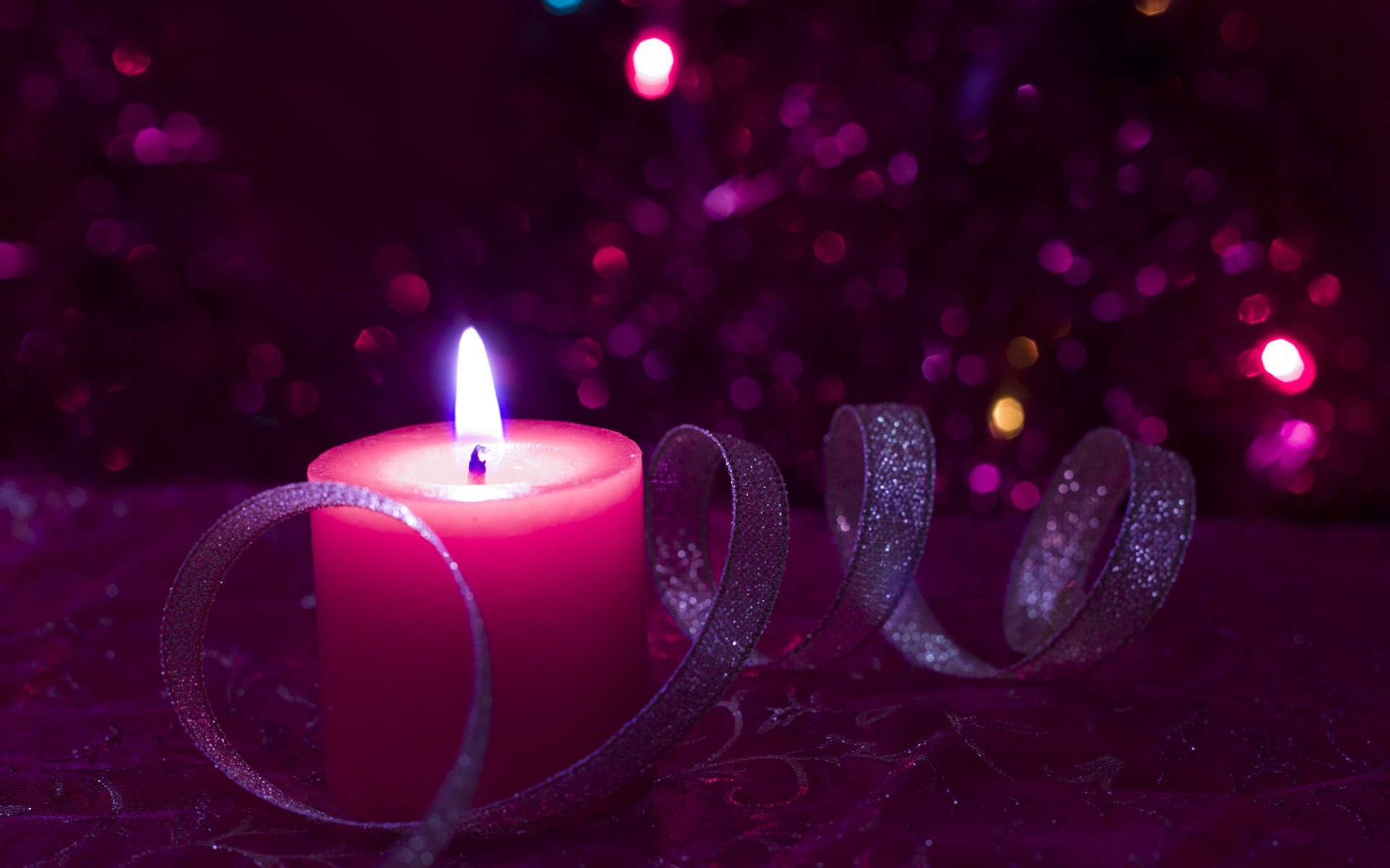 Christmas Candle Wallpaper
