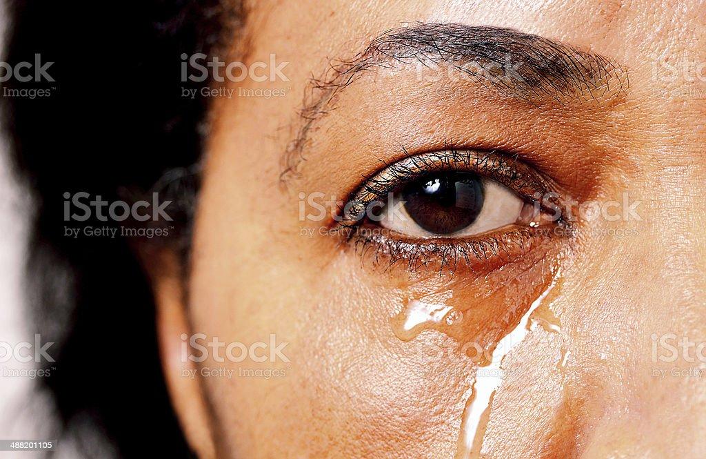 Black Woman Crying Stock Photo Image Now
