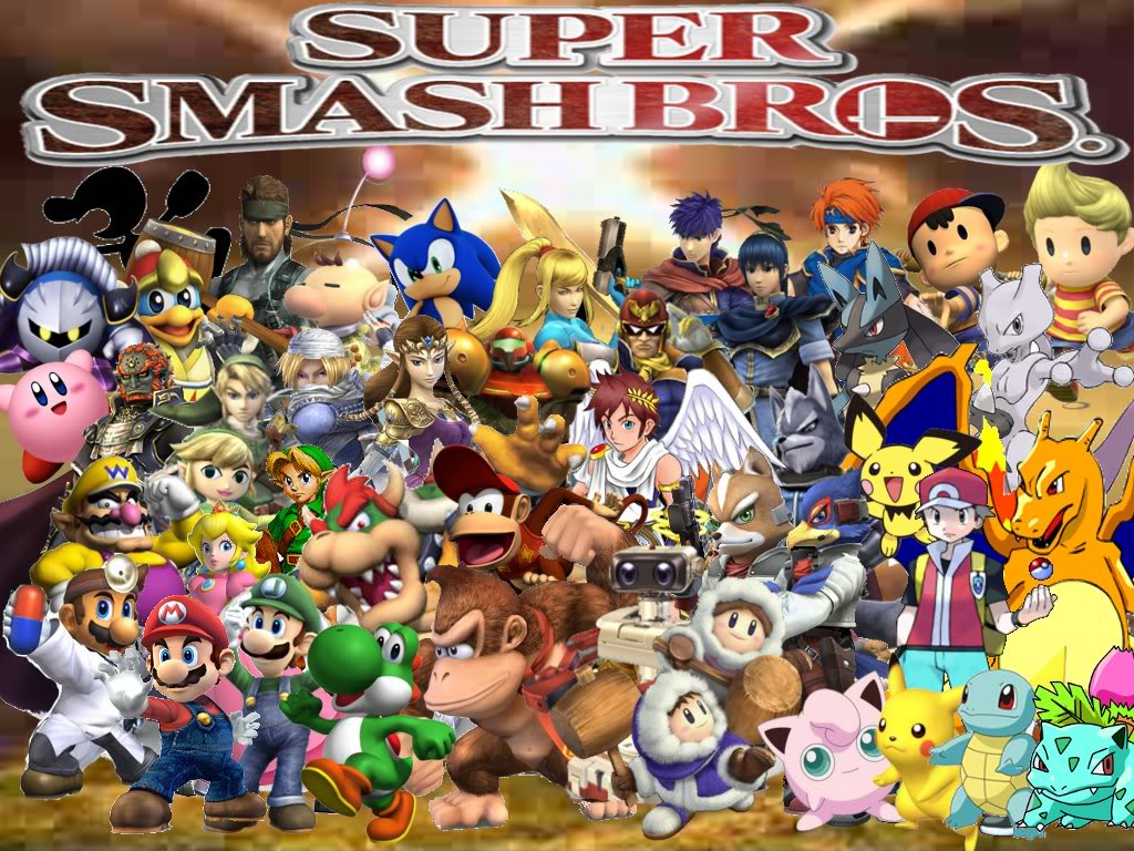 Free download Super Smash Bros Logo Wallpaper Super smash bros wallpa...