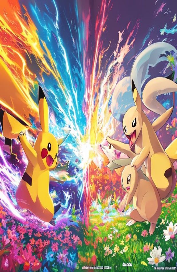 Pokemon Dual Screen Wallpaper
