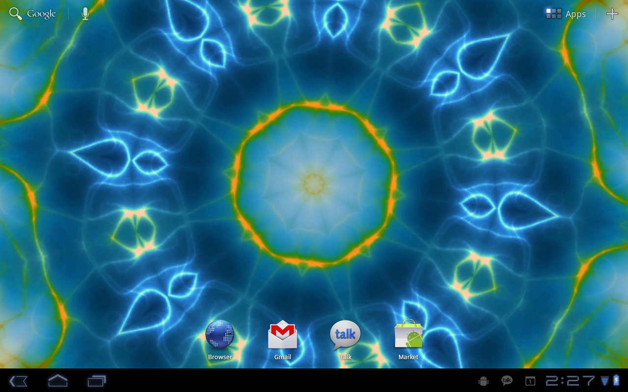 Wallpaper For Android Blue Flame Live