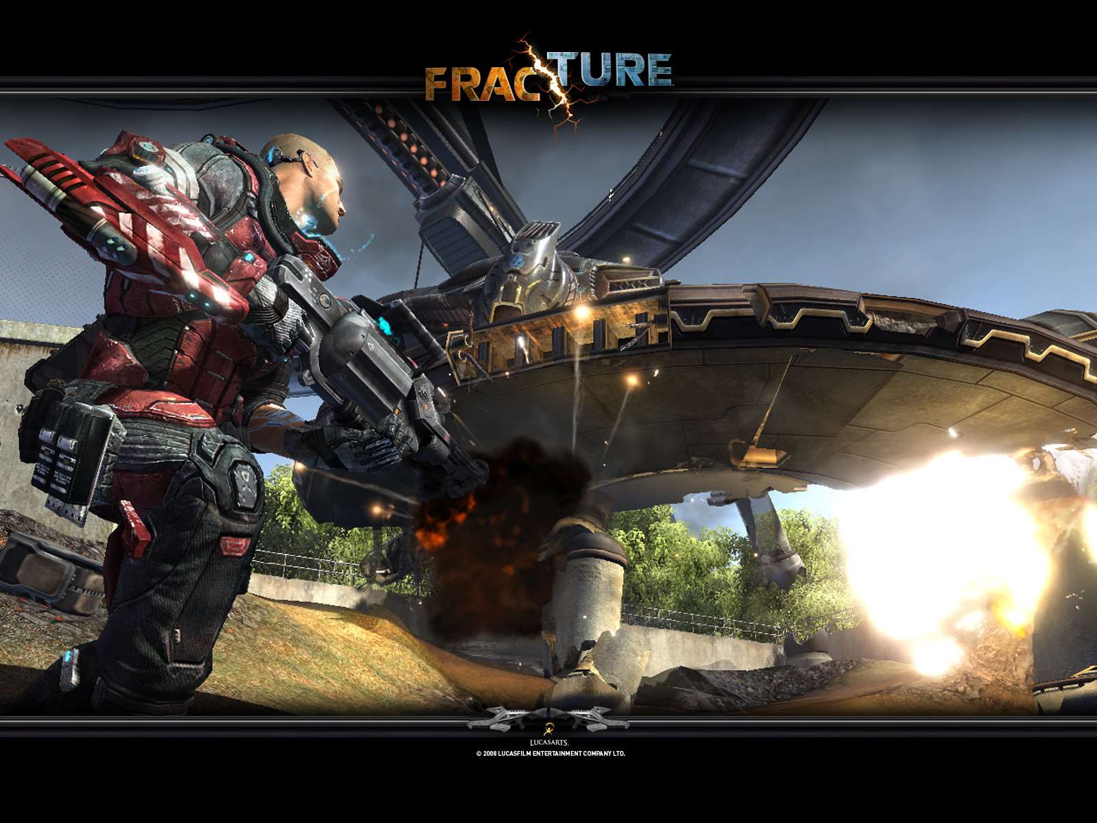 Official Fracture Wallpaper 11   Xbox 360 Wallpaper   Xbox 360