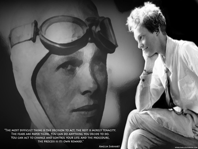 Amelia Earhart Day Puter Desktop Wallpaper