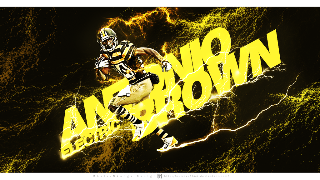 Antonio Brown Wallpaper By Number6666 For