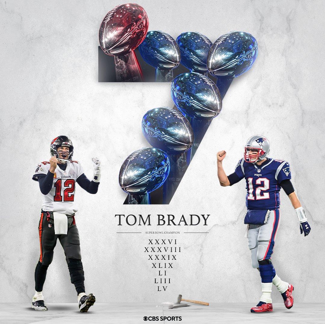 Cbs Sports On Tom Brady Now Has More Super Bowl Wins