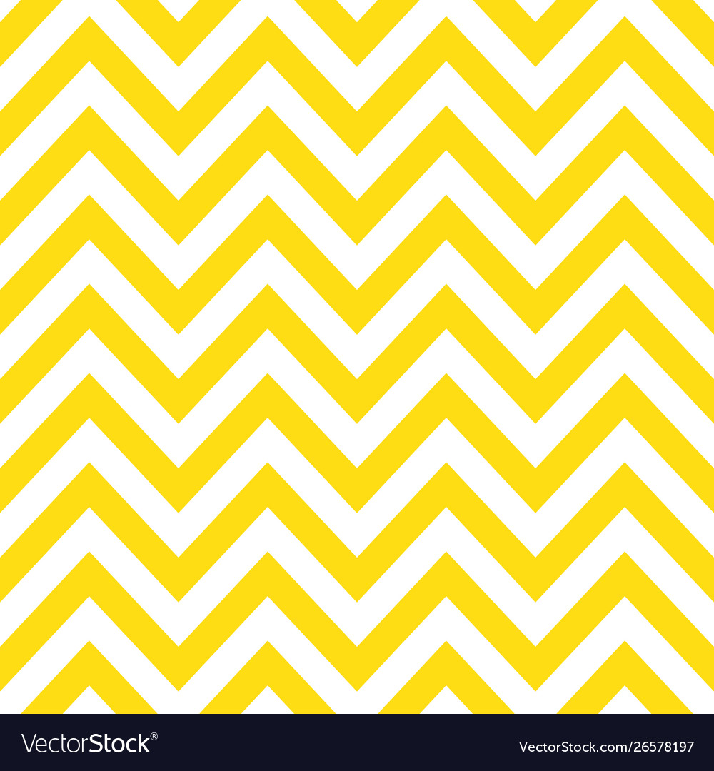 Yellow Chevron Retro Decorative Pattern Background