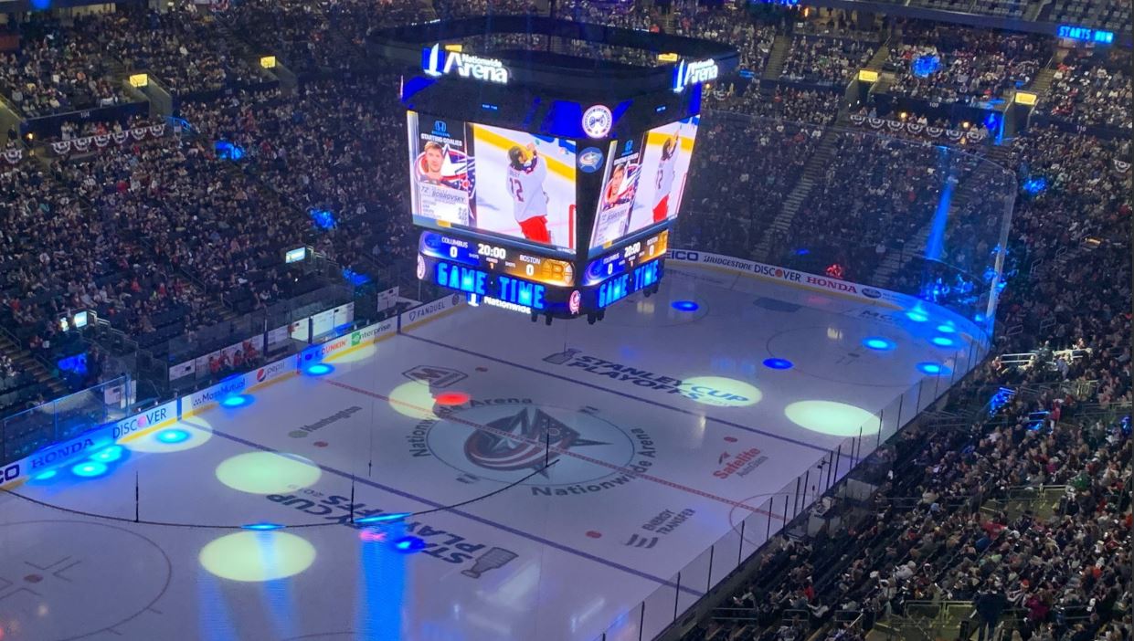 More Than Fans Turn Up For Blue Jackets Game Watch Party