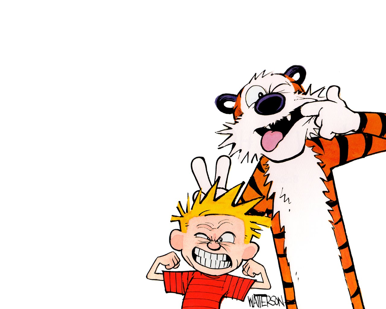 Calvin And Hobbes HD Wallpaper