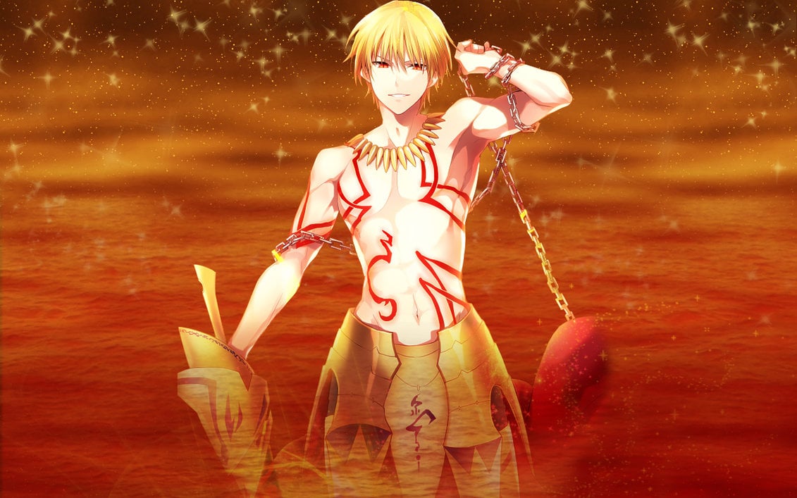 Fate Stay Night   Golden King Gilgamesh Wallpaper by ng9 on