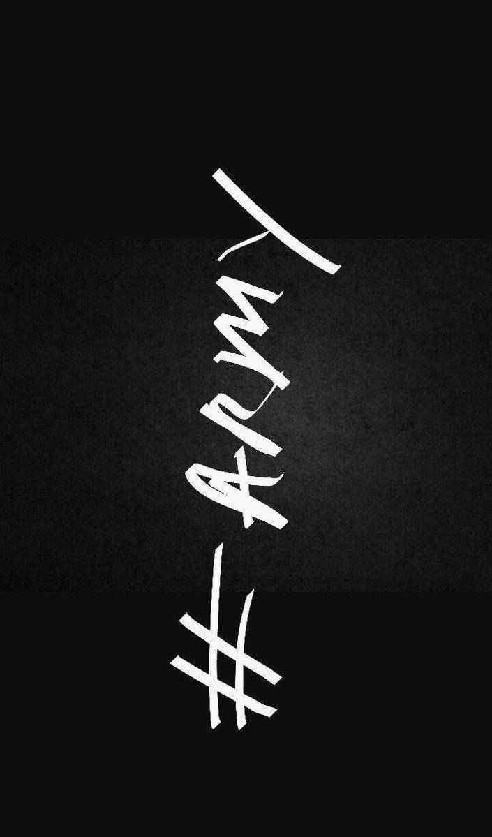 Bts Black Wallpaper