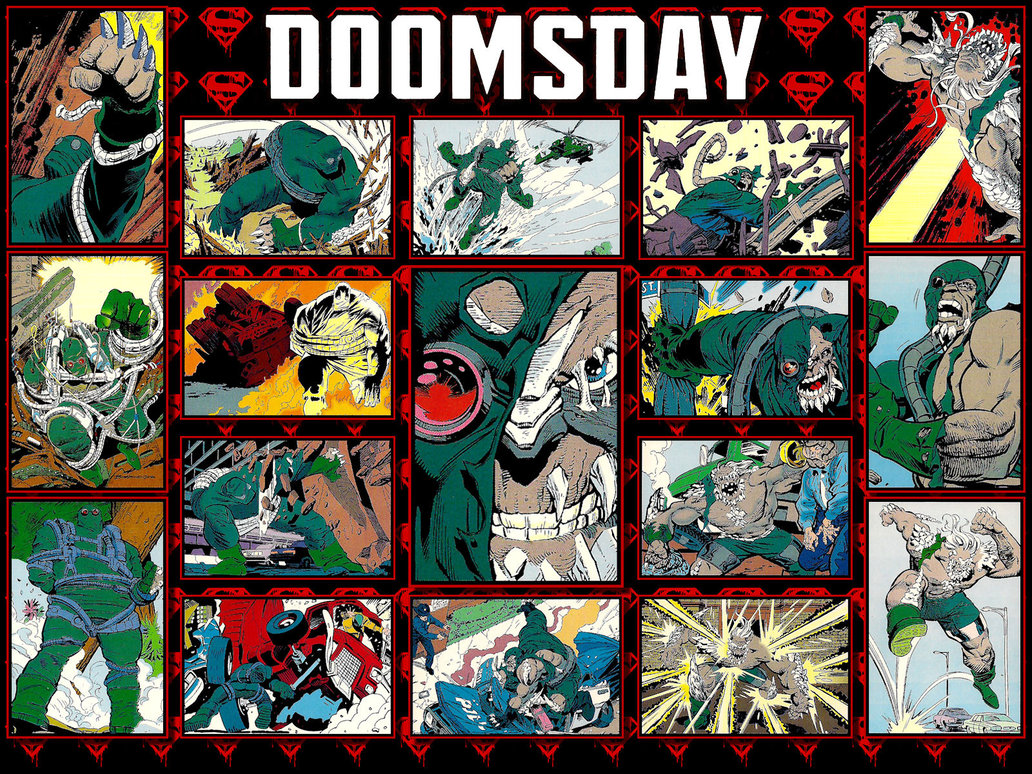 Doomsday The Death Of Superman Skybox Card Wp By Superman8193 On