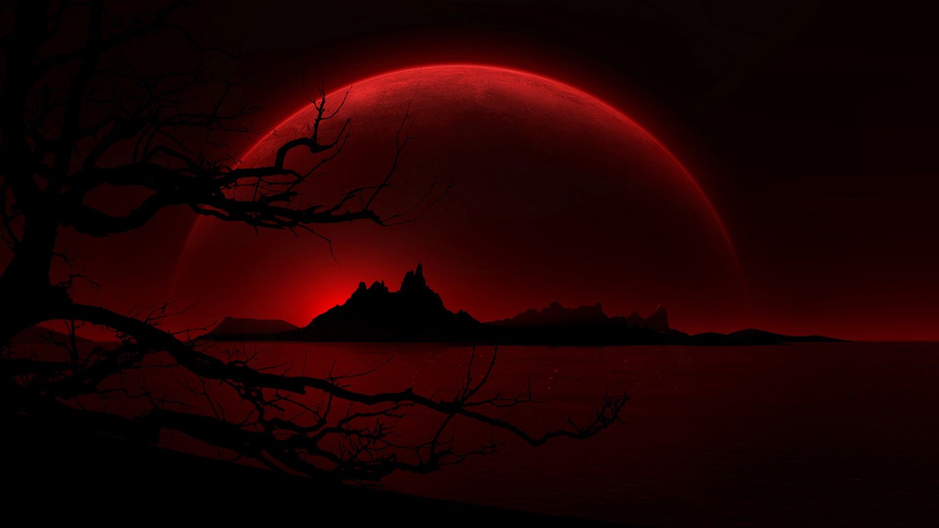 Red Desktop Wallpaper On