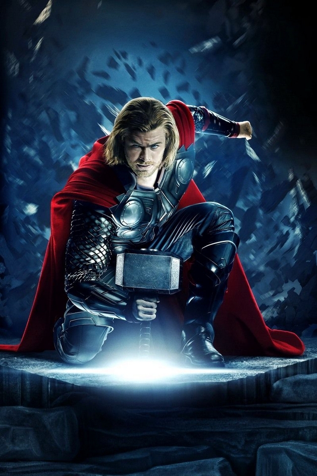Thor movie   Download iPhoneiPod TouchAndroid Wallpapers 640x960