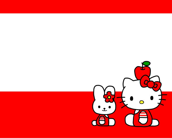Hello Kitty Wallpaper By Mezzochan