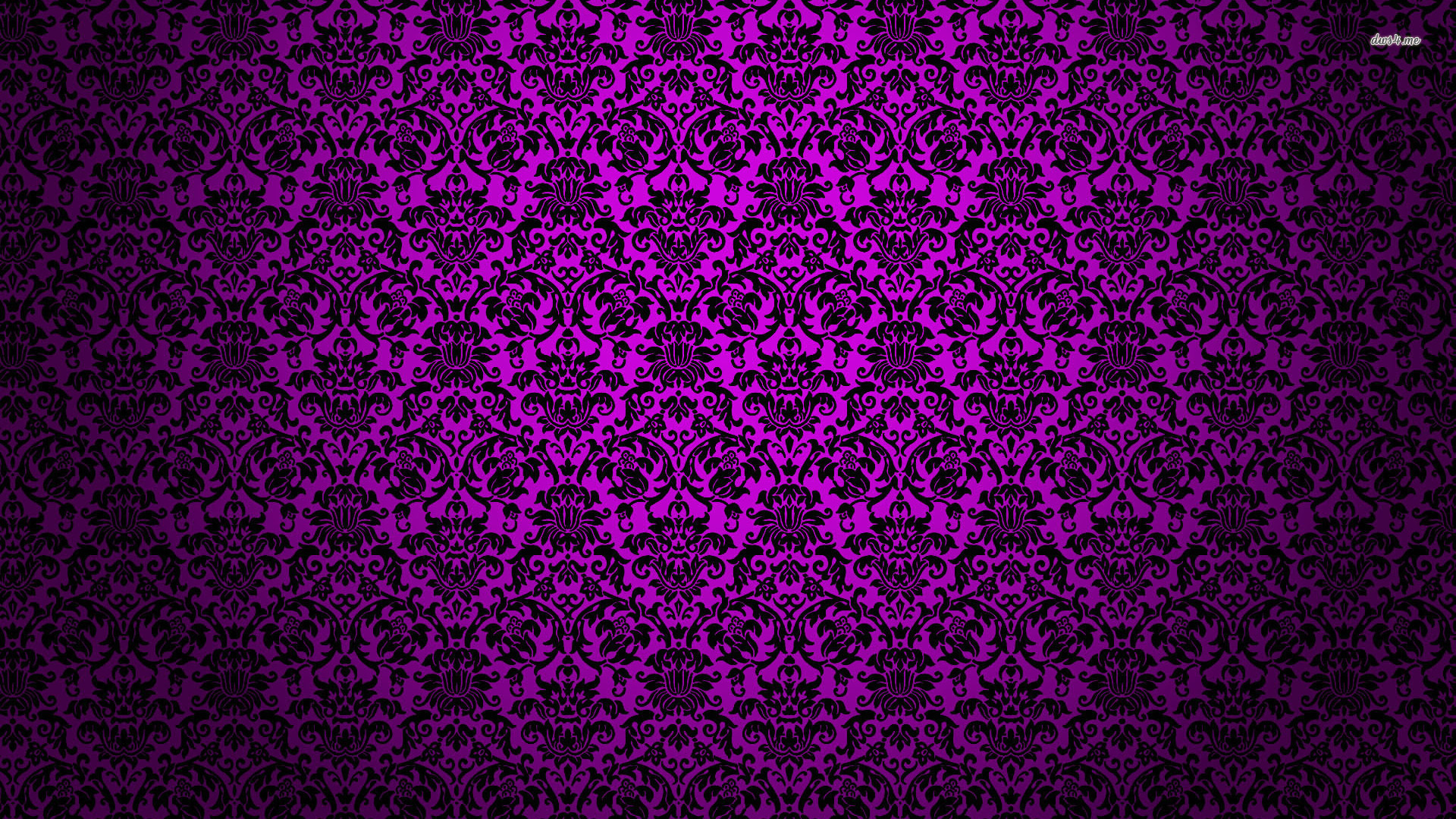 Purple Vintage Pattern Wallpaper HD