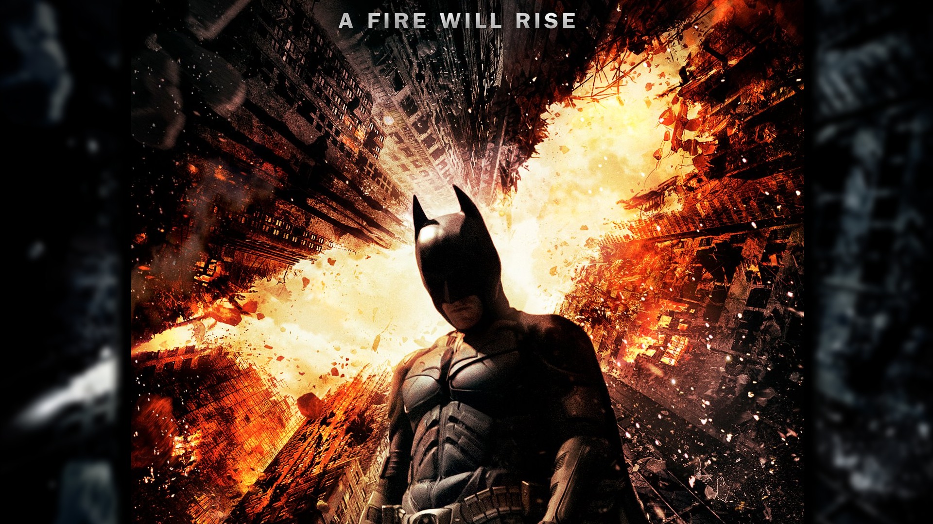 The Dark Knight Rises A Fire Will Rise Desktop Wallpaper