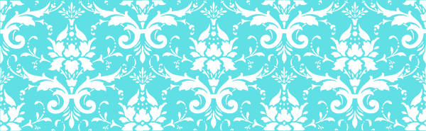Tiffany Blue White Damask Clip Art At Clker Vector