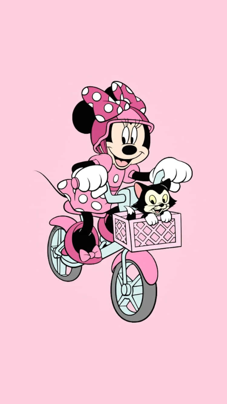 Minnie Mouse Pink Wallpaper