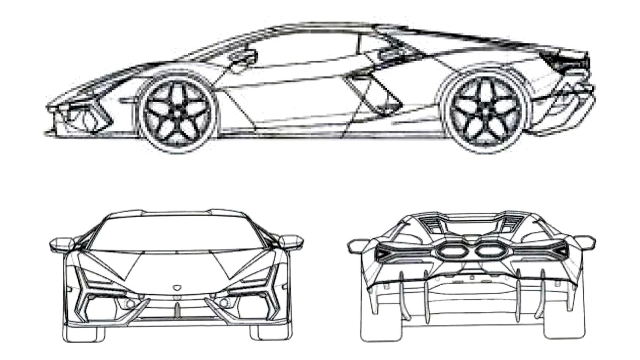 Lamborghini Aventador V12 Successor Likely Revealed In Patent