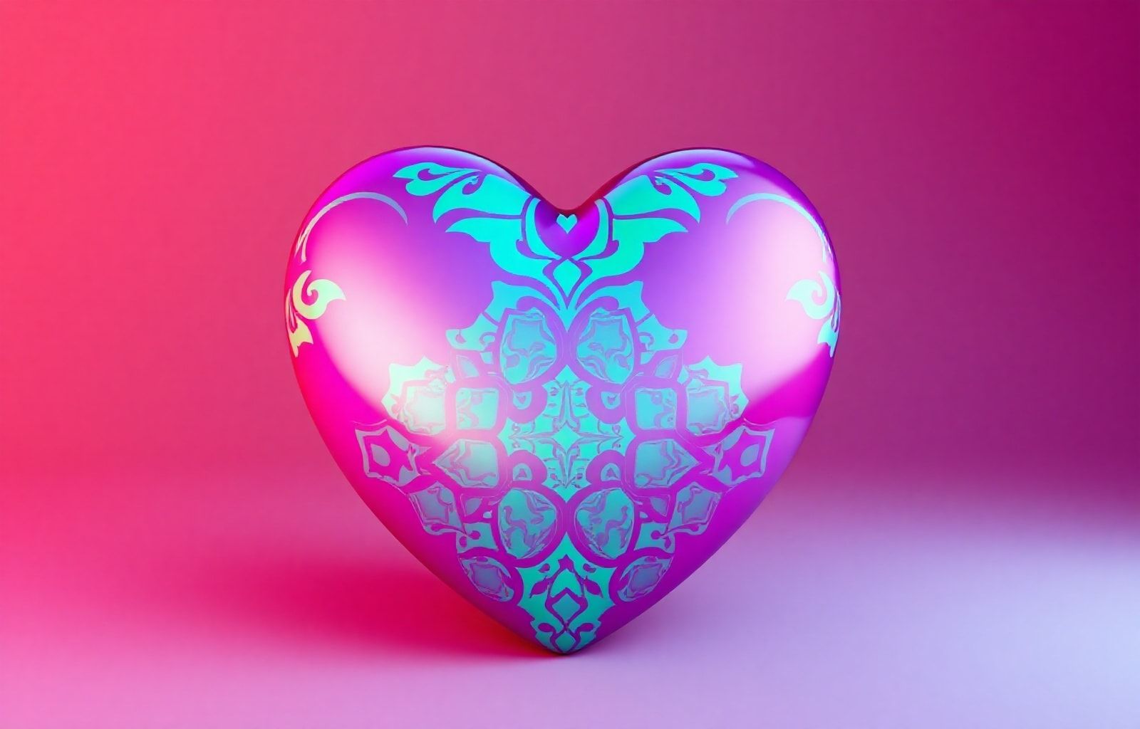 3d Heart Wallpaper
