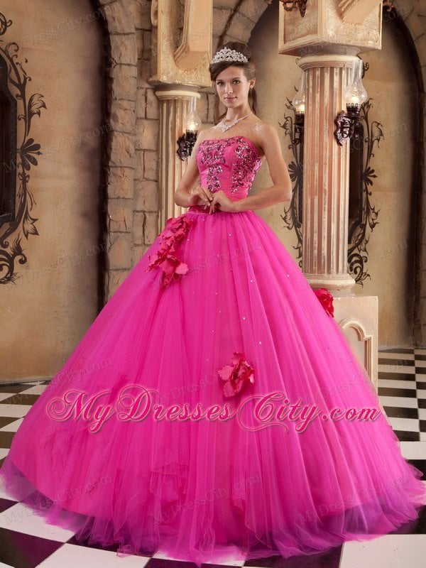 pink dress for sweet 15