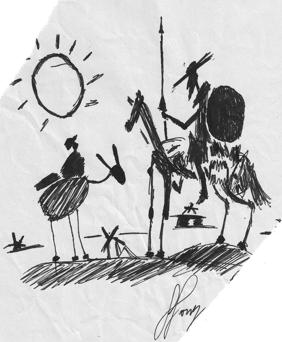 Don Quixote De La Mancha By Lucascoppio