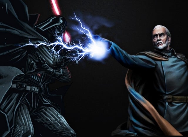Darth Vader vs Darth tyranus by MayanTimeGod on