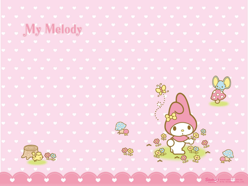 My Melody Wallpaper Background Theme Desktop