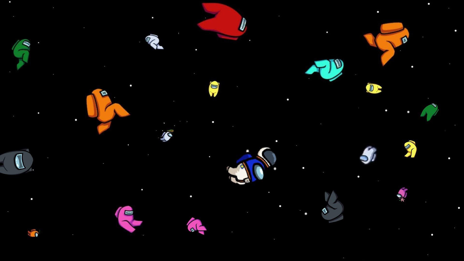 HD Among Us Wallpaper Space