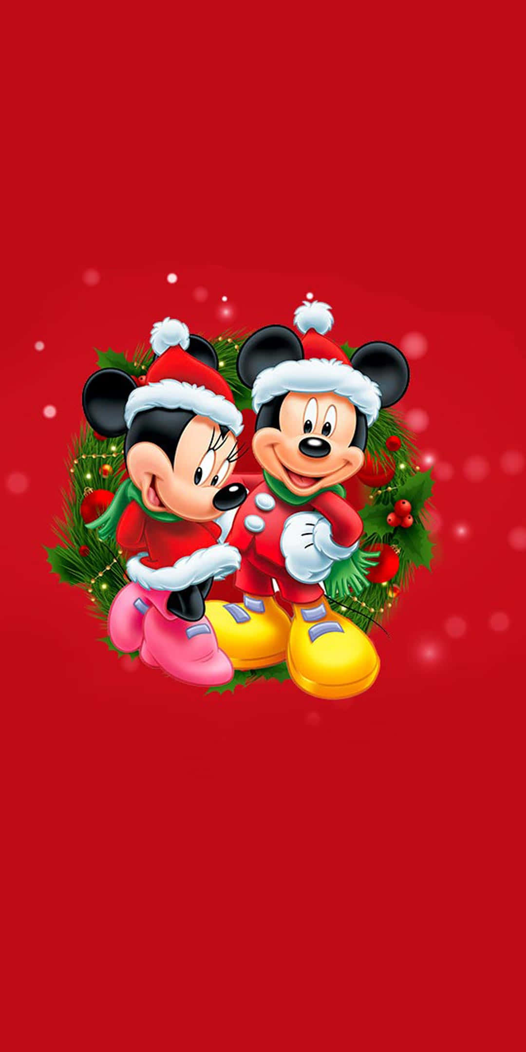 Disney Christmas iPad Wallpaper