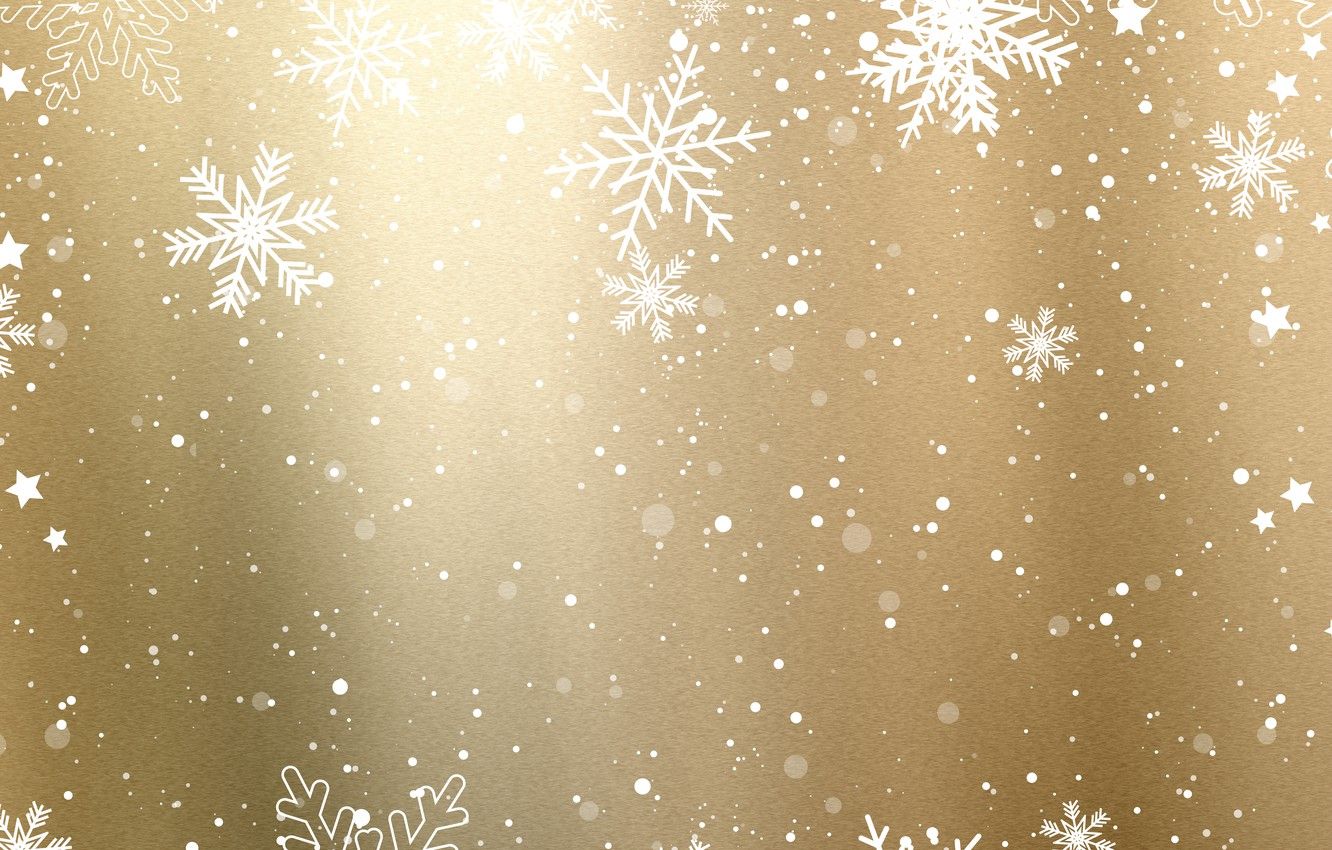 Gold Christmas Wallpaper