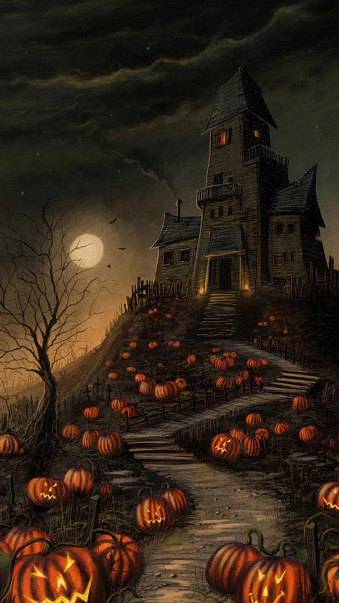 Cute Halloween Phone Wallpaper
