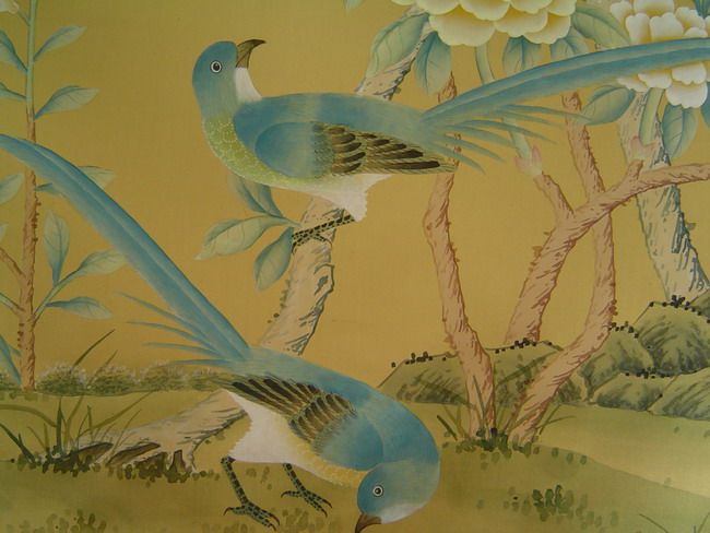Chinoiserie Wallpaper CHINOISERIE Pinterest 650x488