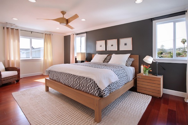 Ensure Plenty Of Natural Light Sources In Your Dark Accented Room