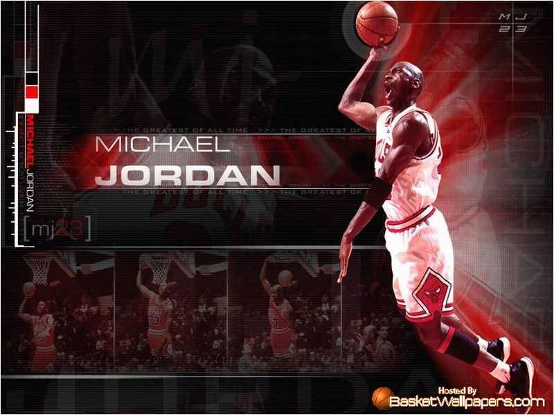 Michael Jordan Dunk Chicago Bulls Wallpaper