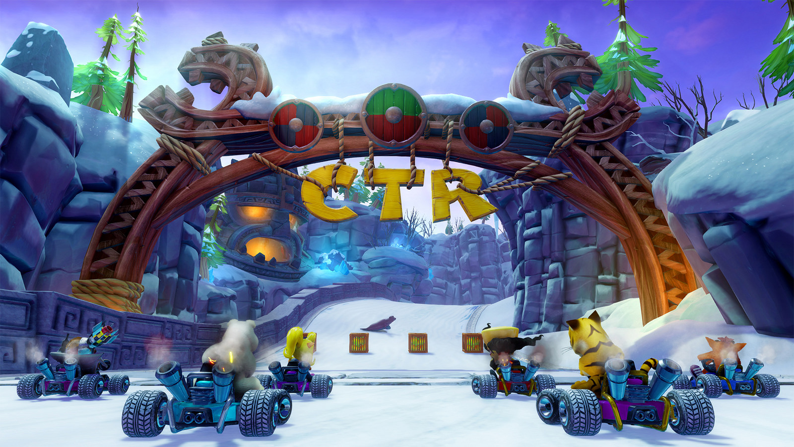 Crash Team Racing Nitro Fueled sur PS4 Xbox One Switch JVL