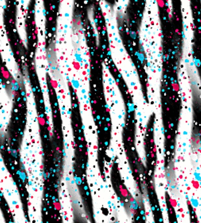 Print Paint Splatter Zebras Painting Wallpaper