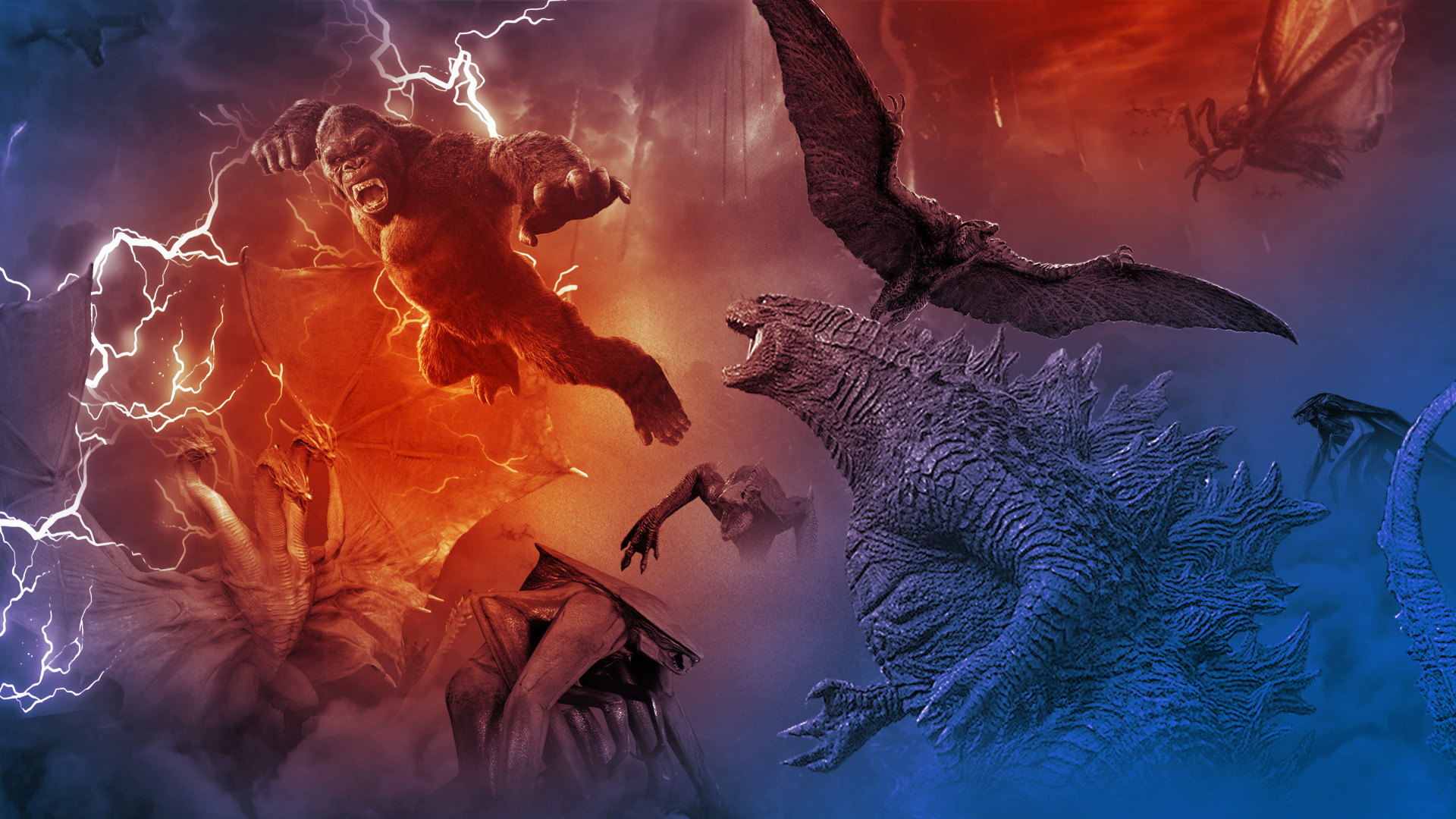 Godzilla X Kong The New Empire La Nueva Cinta Del Mon Wallpaper