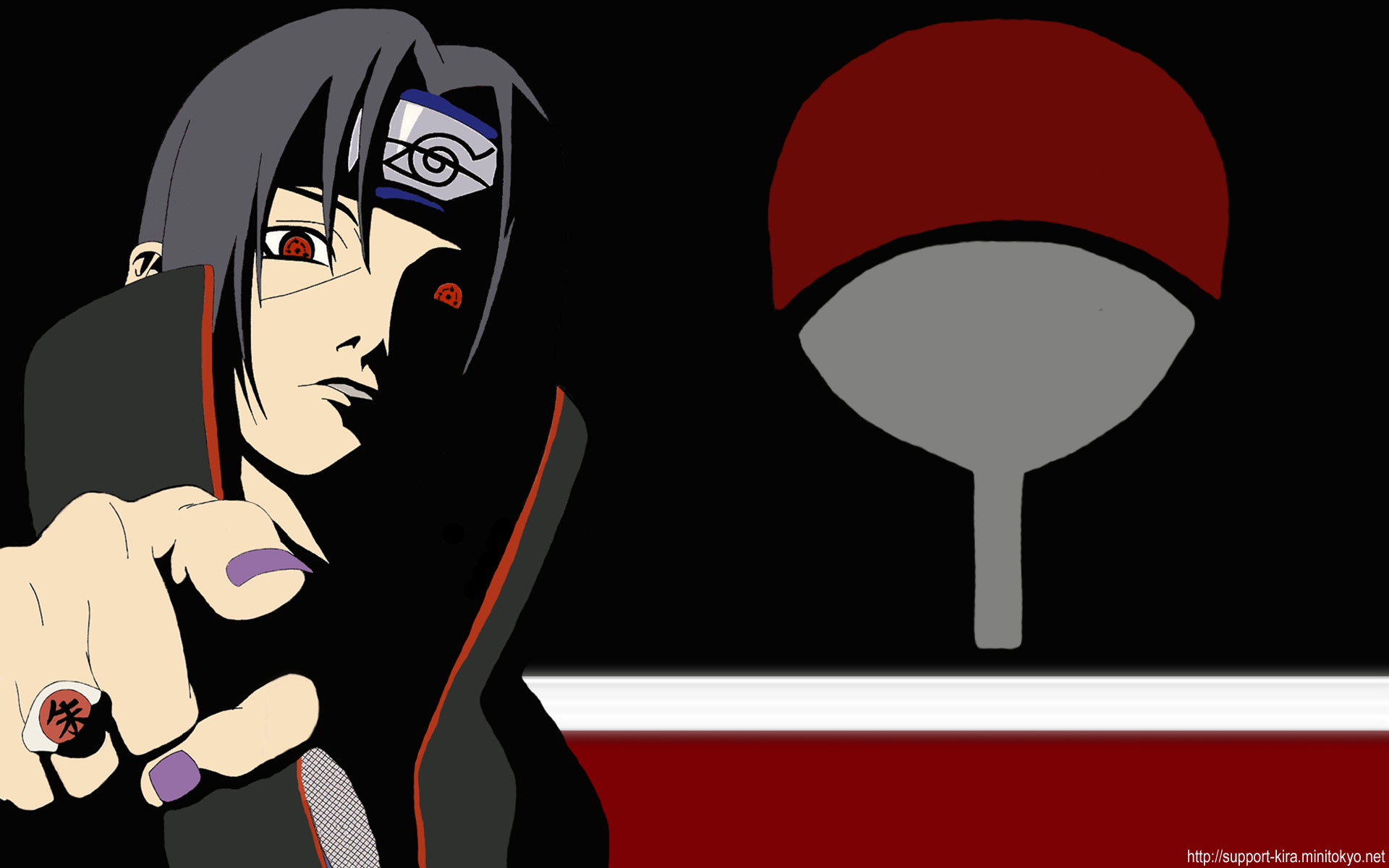 Naruto Itachi Uchiha Is A Great Wallpaper For Your Puter Desktop
