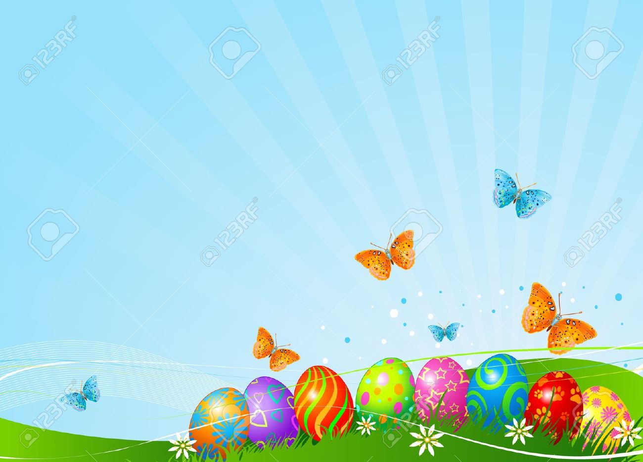Easter Background Clipart