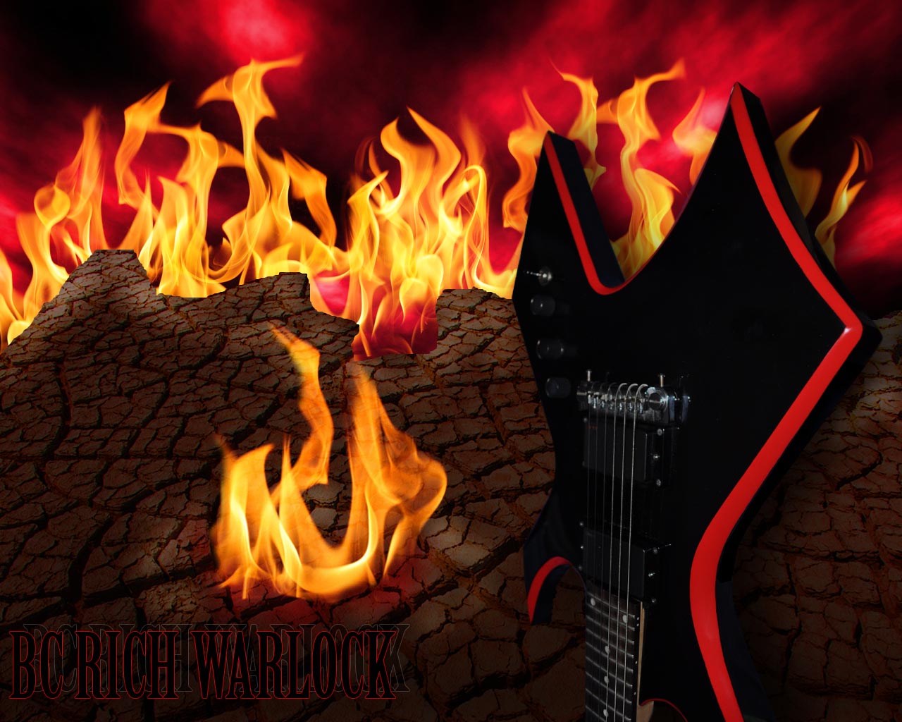 BC Rich Warlock by maximodeviant