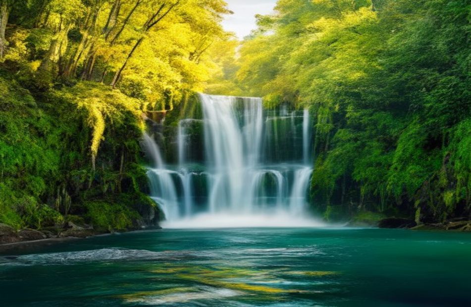 Waterfall Wallpaper With Sound