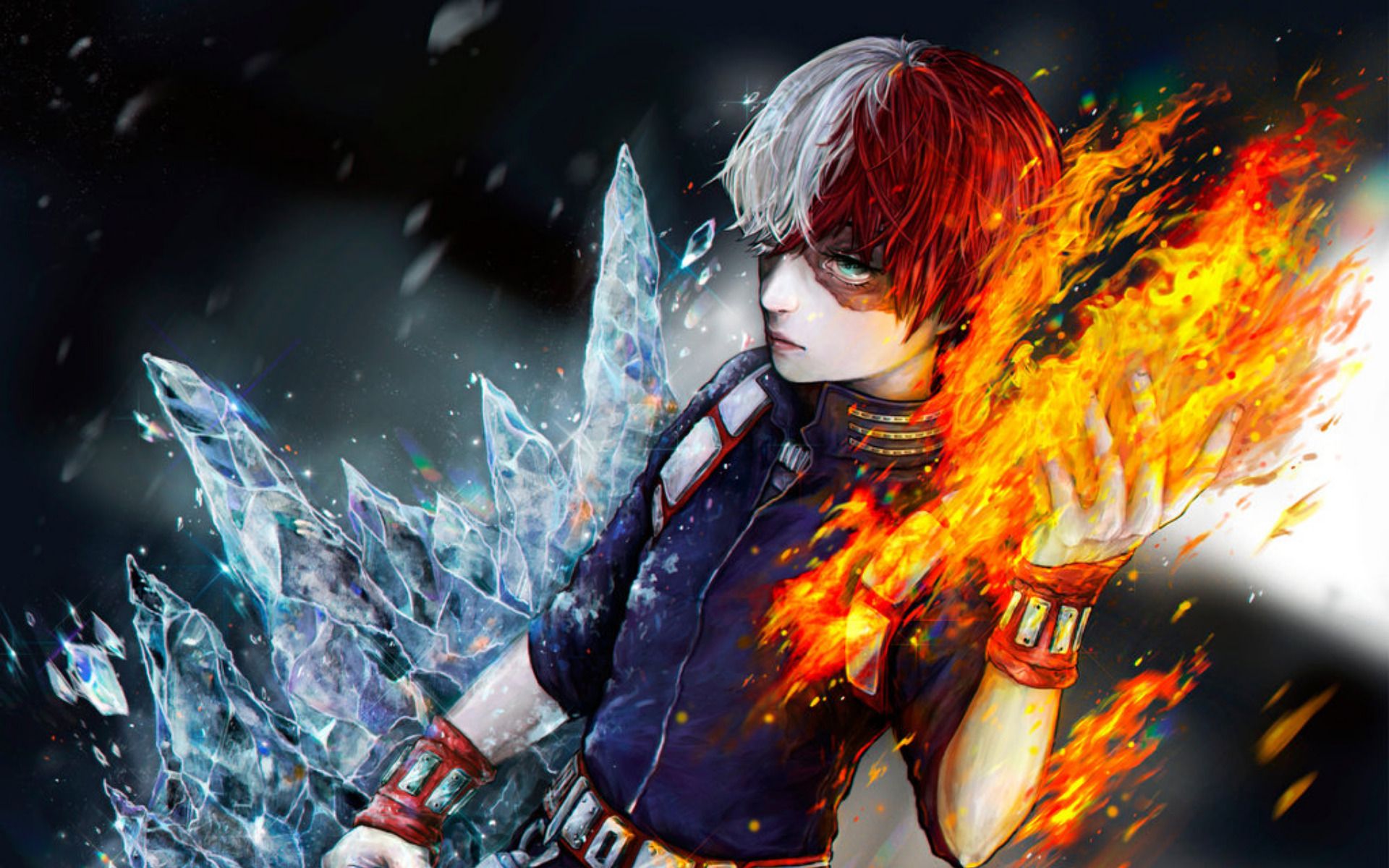 Shoto Todoroki Desktop Wallpaper On