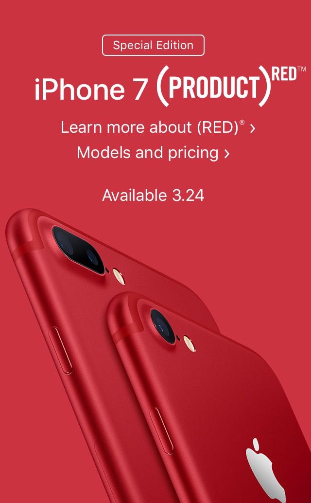 New iPhone Product Red Teal Wallpaper